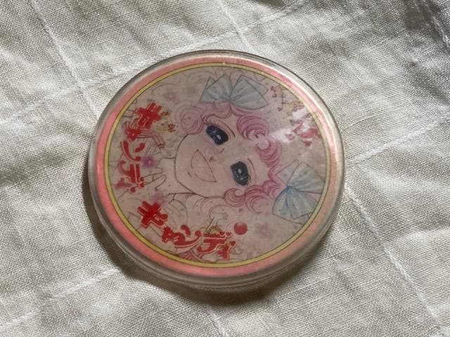 【希少！ヴィンテージ】キャンディキャンディ プラスチック製バッジ いがらしゆみこ