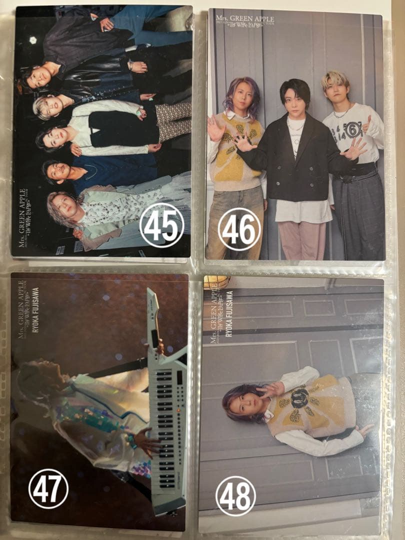 Mrs. GREEN APPLE フォトセ(バラ売り可)