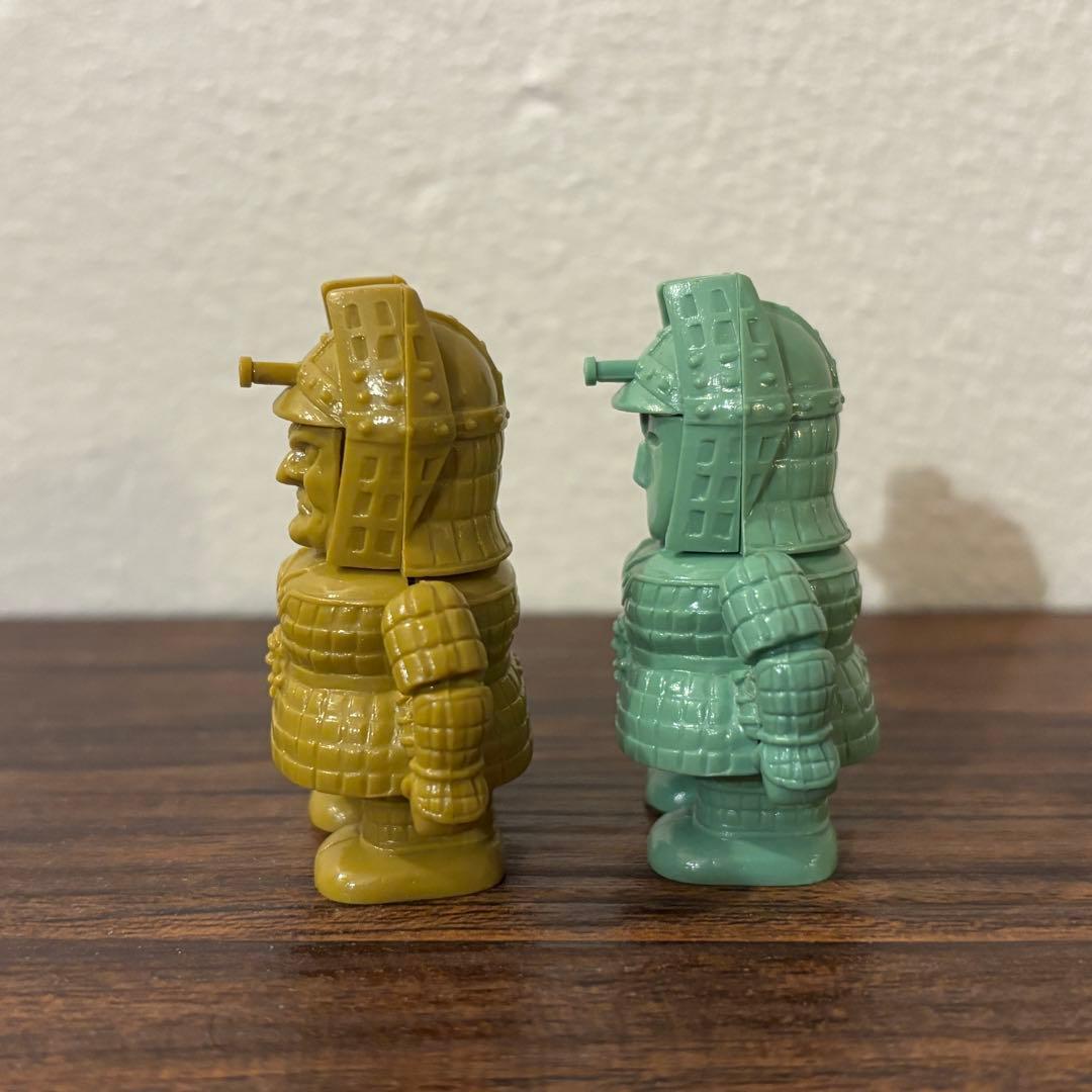 なつかし怪獣 大魔人 ミニプラ 当時物 昭和 80年代！怒りと無表情の2体セット