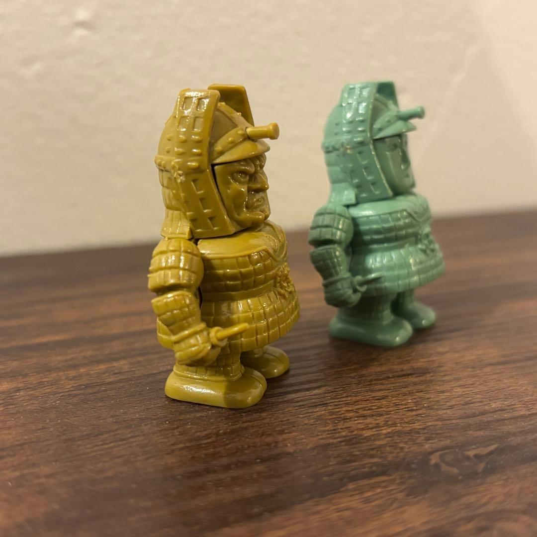 なつかし怪獣 大魔人 ミニプラ 当時物 昭和 80年代！怒りと無表情の2体セット