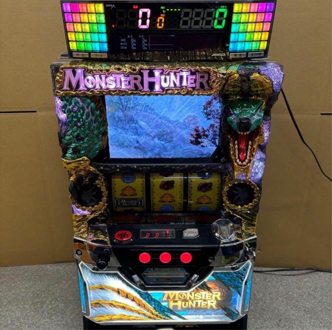 5号機 モンスターハンター 月下雷鳴 実機 家庭用フルセット！