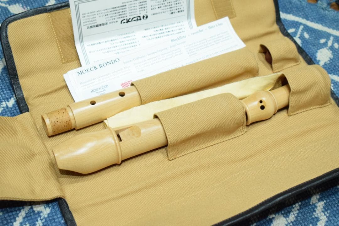 MOECK 2300 ロンド合奏用アルトリコーダー ケース付