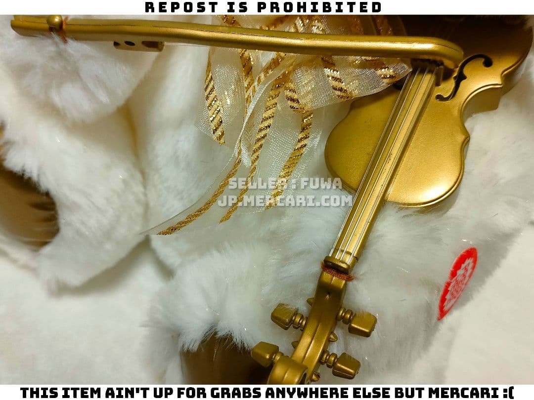 【美品】サンリオ ハローキティ ファイバードール バイオリン 天使