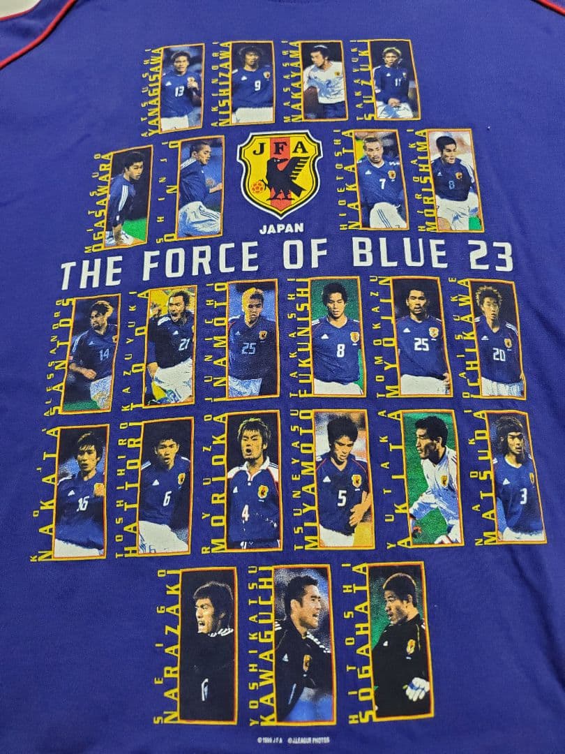 Tシャツ　サッカー日本代表　2002年 日韓W杯　トルシエジャパン　Lサイズ