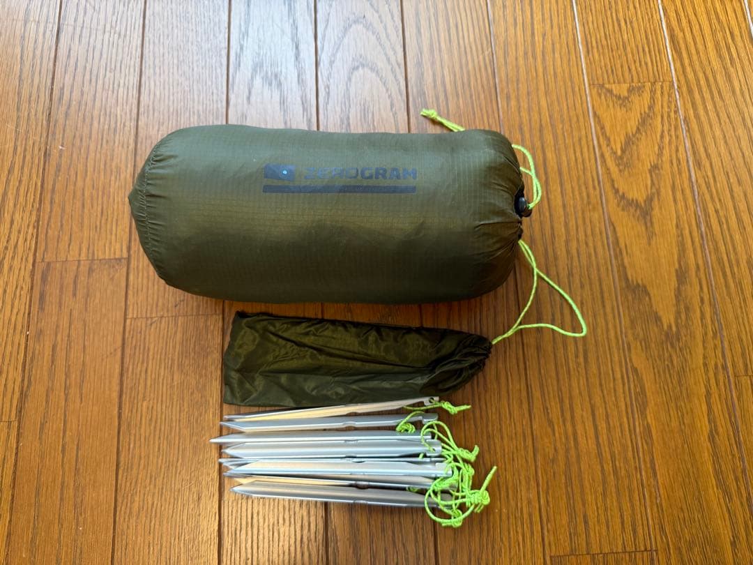 ゼログラム シルナイロンタープ Minimalist Recta Tarp