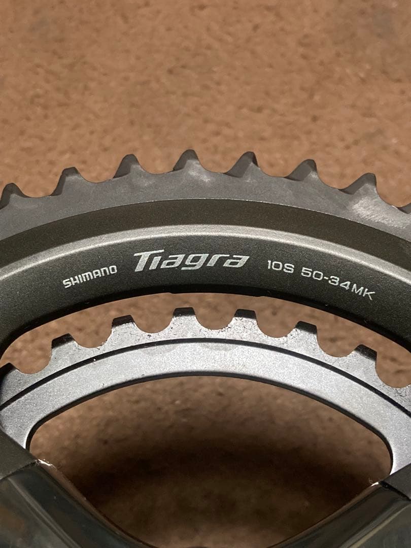 小傷欠品有 FC-4700 シマノティアグラ 165mm 50-34T 2×10