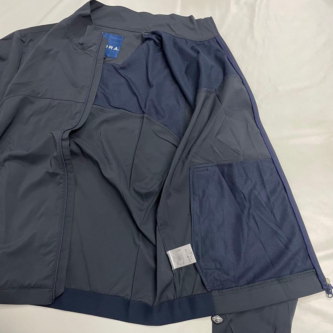 FIDRA ゴルフウェア ストレッチ ブロッキングジャケット XL 紺①