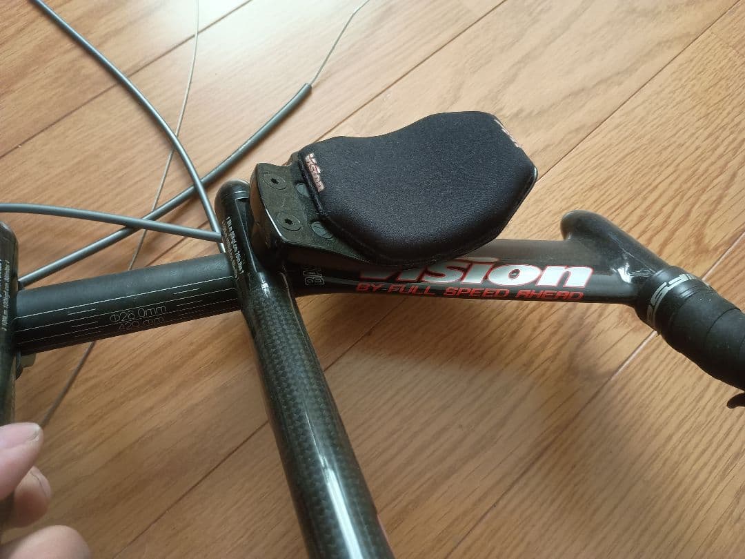 Vision エアロハンドル TTバー　shimano SL-BS79 ステム