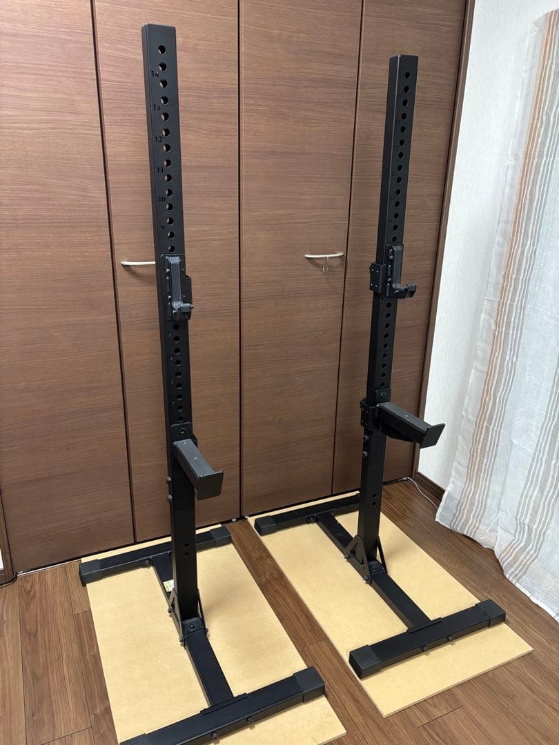 バーベルラック　ハーフラック　バーベルスタンド　ベンチプレス