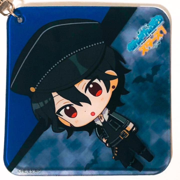 新品★あんスタ【朔間零＆羽風薫】カラオケの鉄人★ふにふにコースター型ストラップ