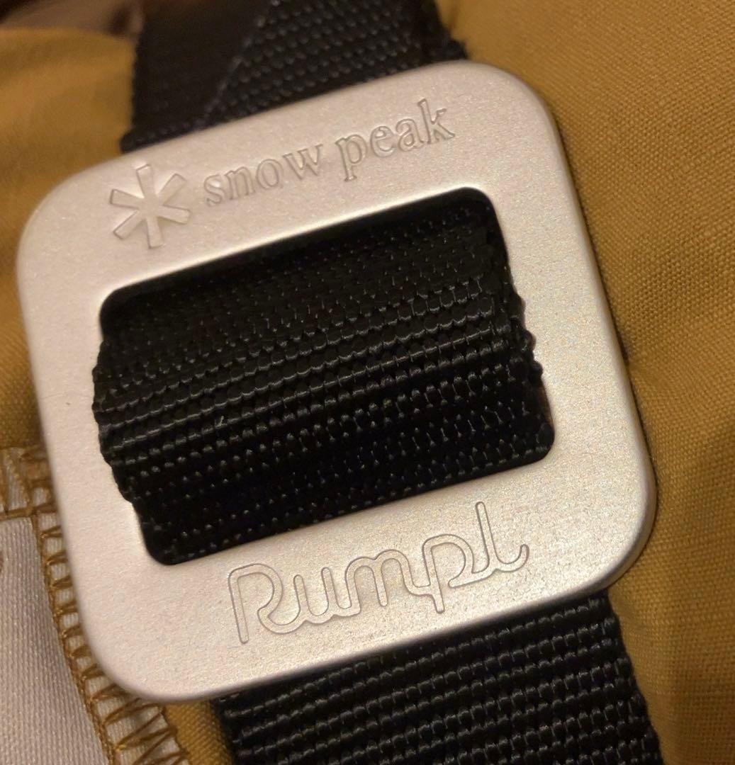 RUMPL ×  Peak TAKIBI BLANKET スノーピーク