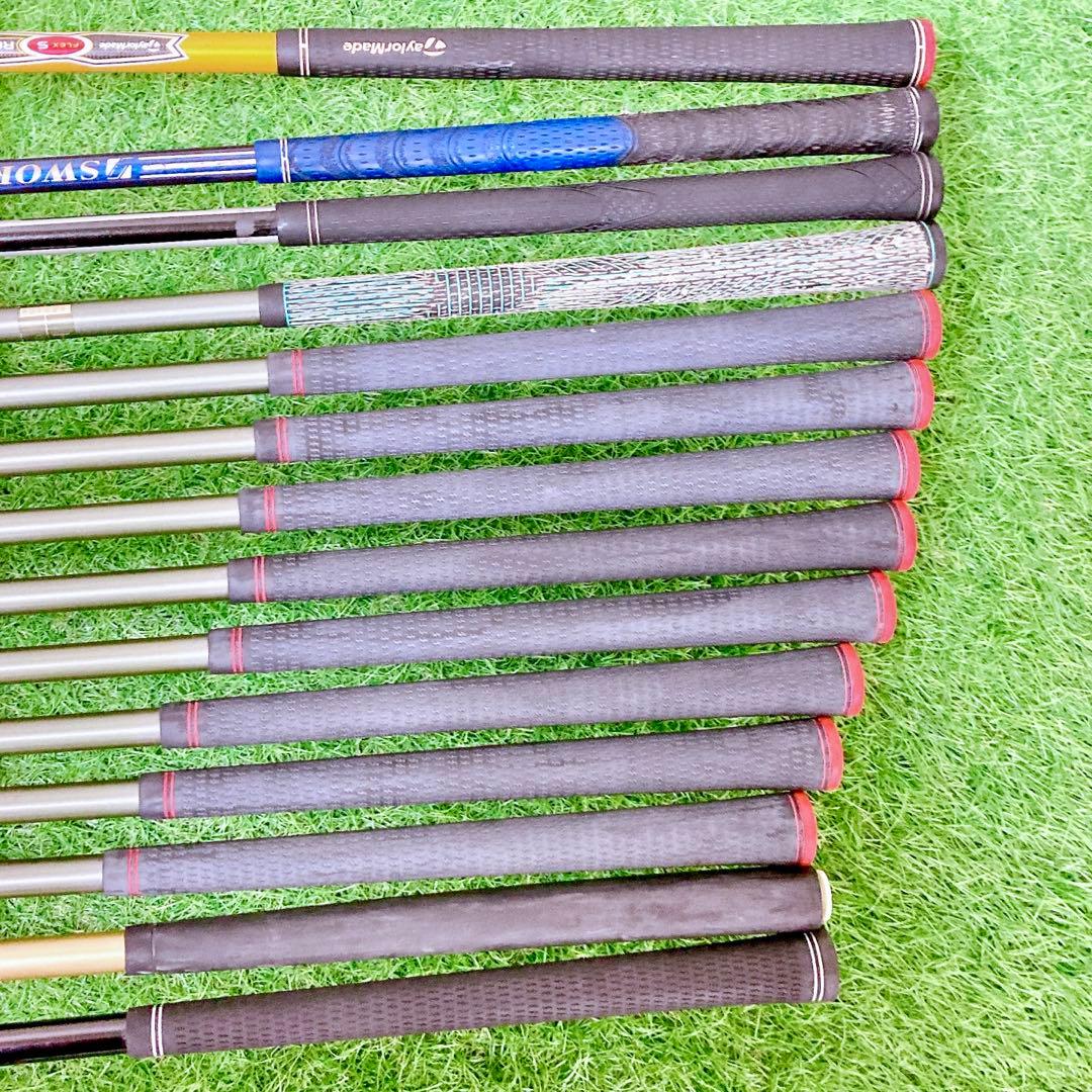 M1.テーラーメイド　初心者オススメ　ゴルフクラブ　メンズセット　右利き　14本