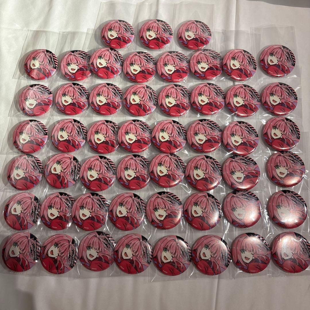 東京エイリアンズ カフェ 缶バッジ 撫子ライカ 大量 まとめ売り 51個セット