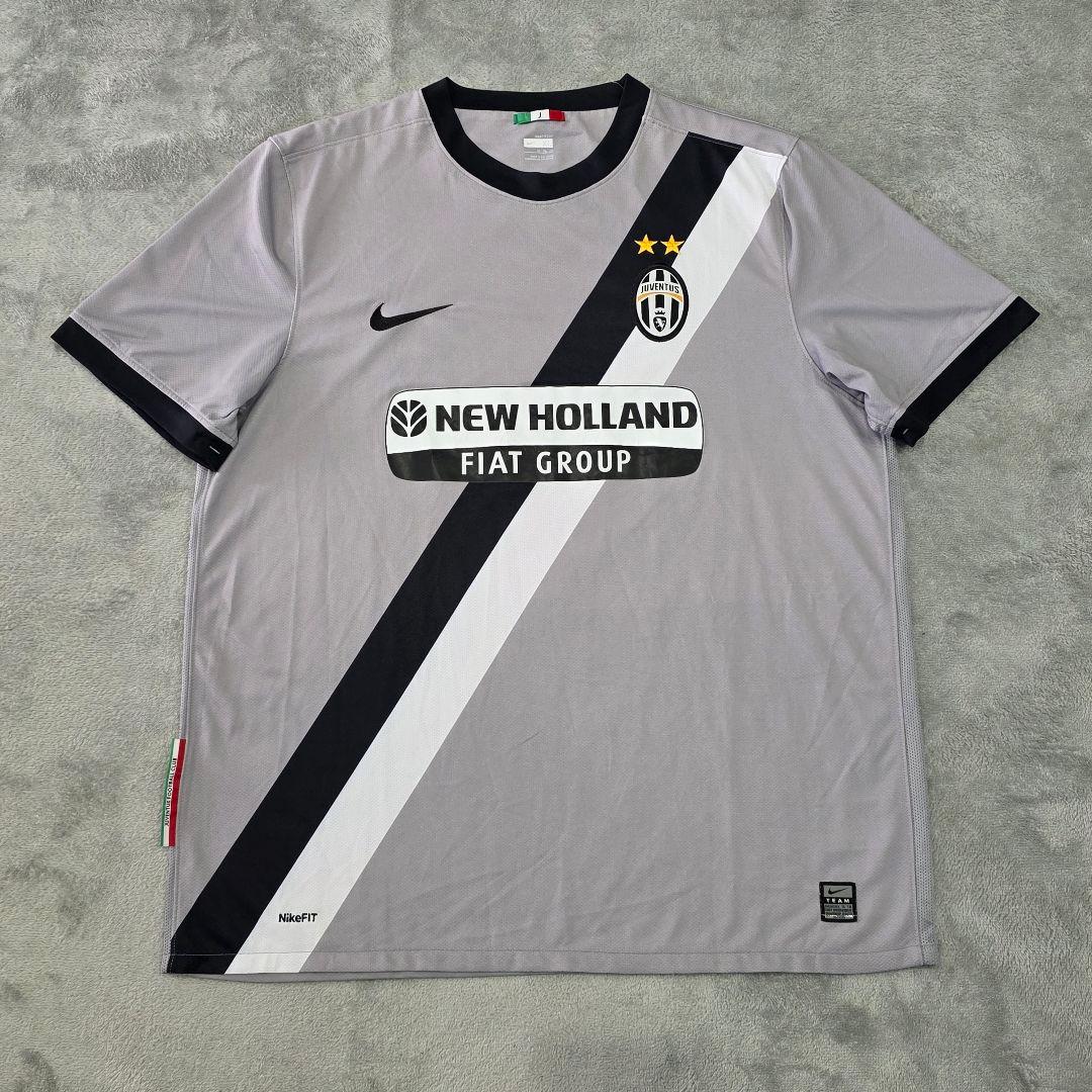 ユベントス　09/10　ユニフォーム　XL　NIKE　ナイキ　グレー　away