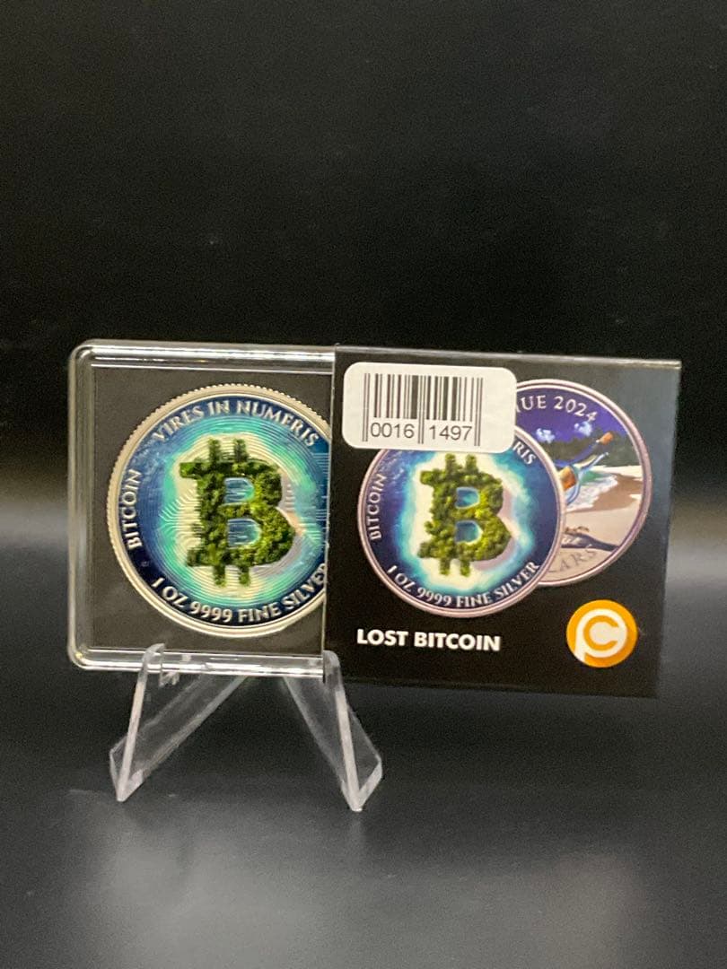 ビット 仮想通貨 1オンス銀貨 LOST