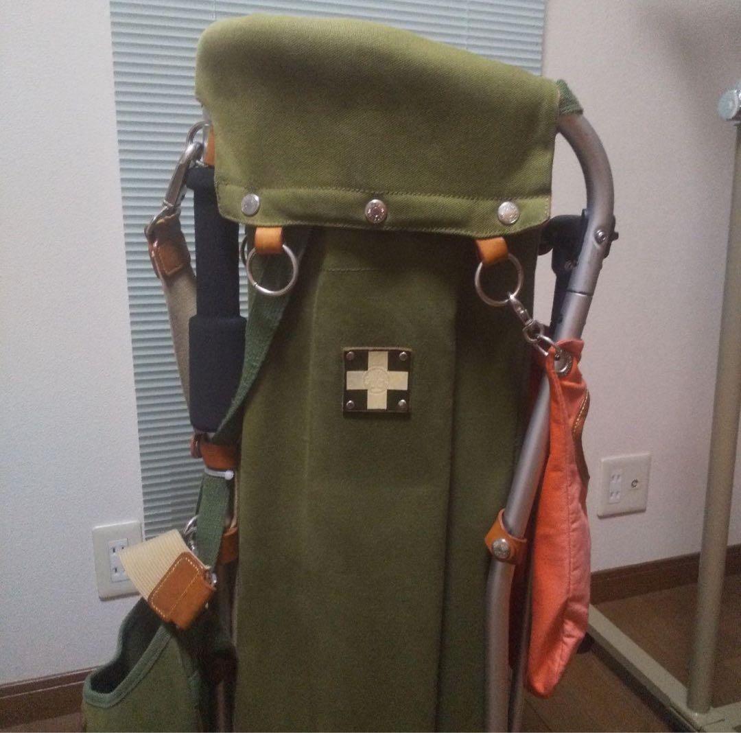 木の庄帆布スタンドキャディバック　2018年限定　×ミズノフレームウォーカー