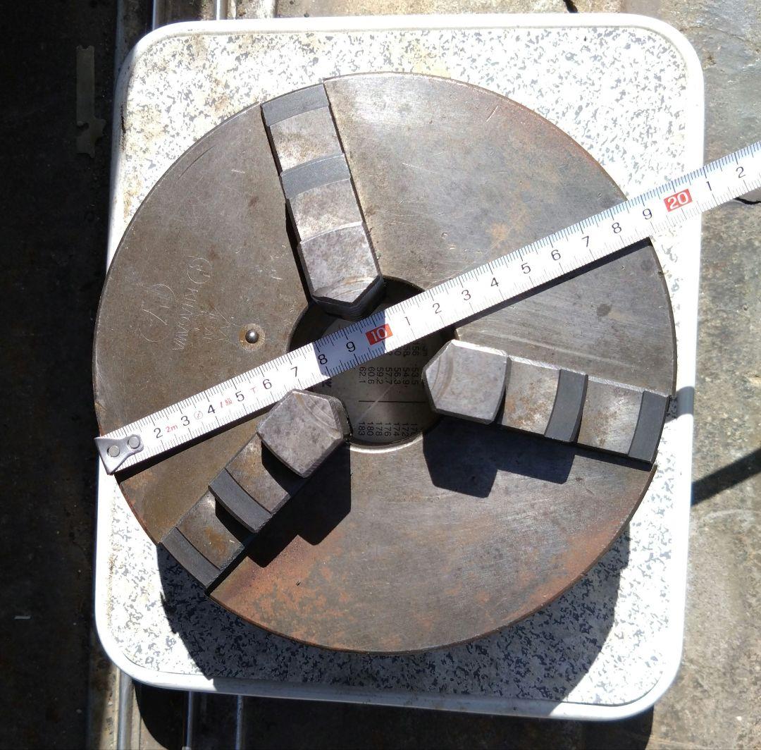 キタガワ　旋盤　チャック　3っ爪