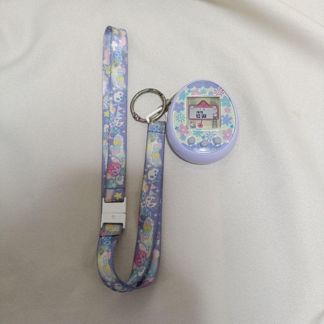 たまごっちみーつ パステルみーつver. パープル　ネックストラップつき