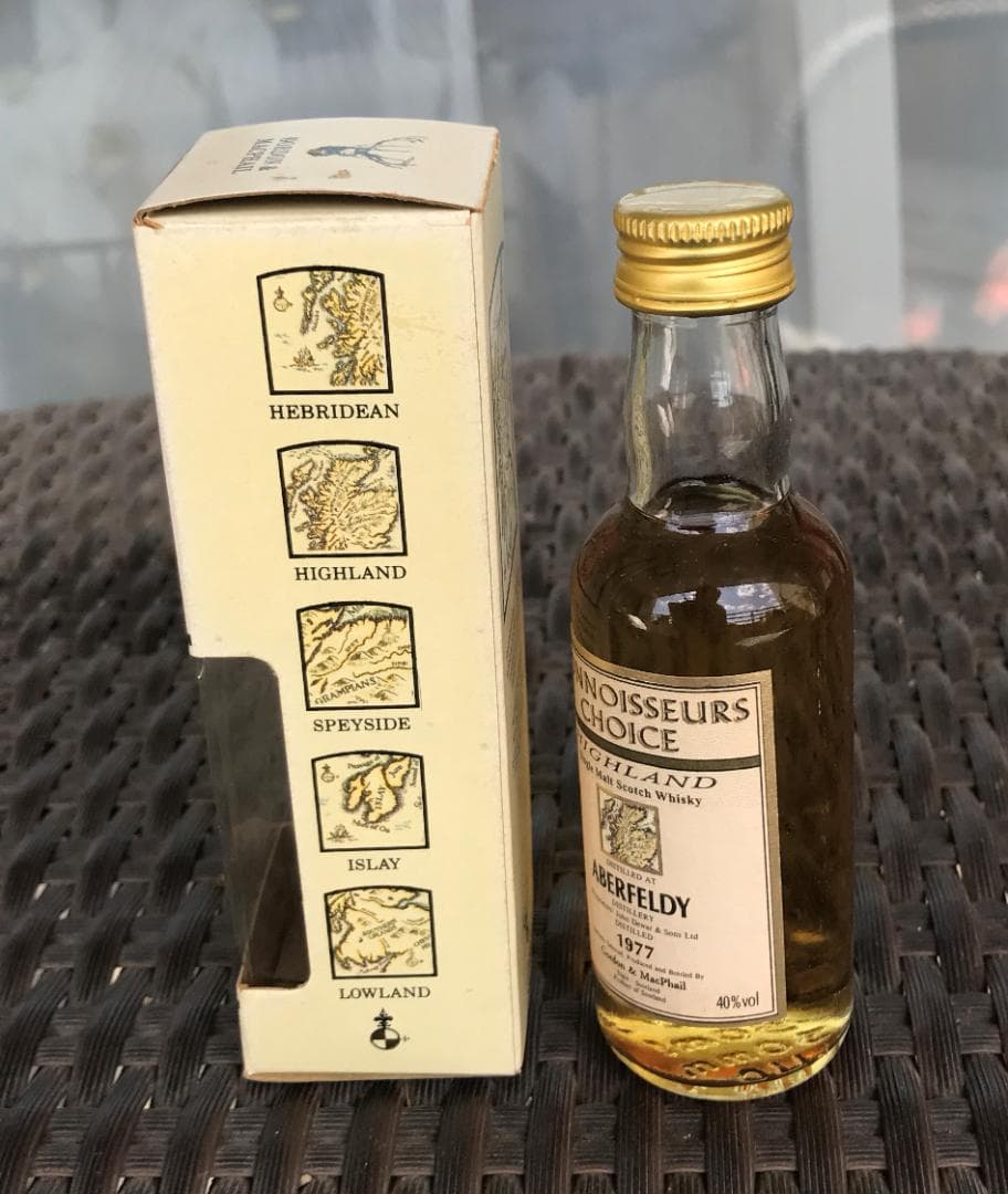 シングルモルト　ゴードン＆マクファイル社　ミニチュアボトル　50ml　2本組