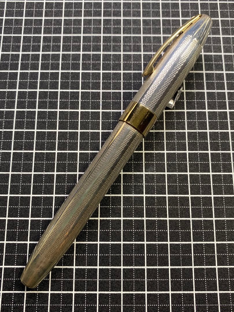 SHEAFFER LEGACY Sterling-Silver 万年筆　字幅M