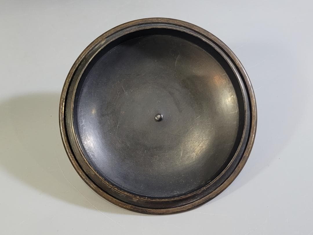 時代 丸釜 大國 釜環 共箱