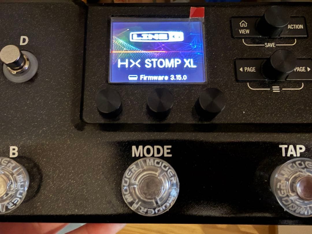 LINE 6 HX Stomp XL ギターエフェクター