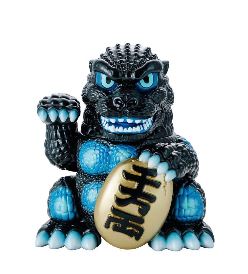 未来に帰る 招きゴジラ 青 ソフビ ワンフェス WF2026W GODZILLA