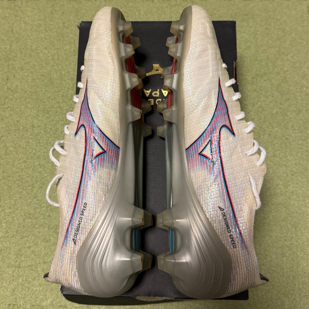 【 美品 】 ミズノ サッカースパイク アルファ JAPAN 27.0cm