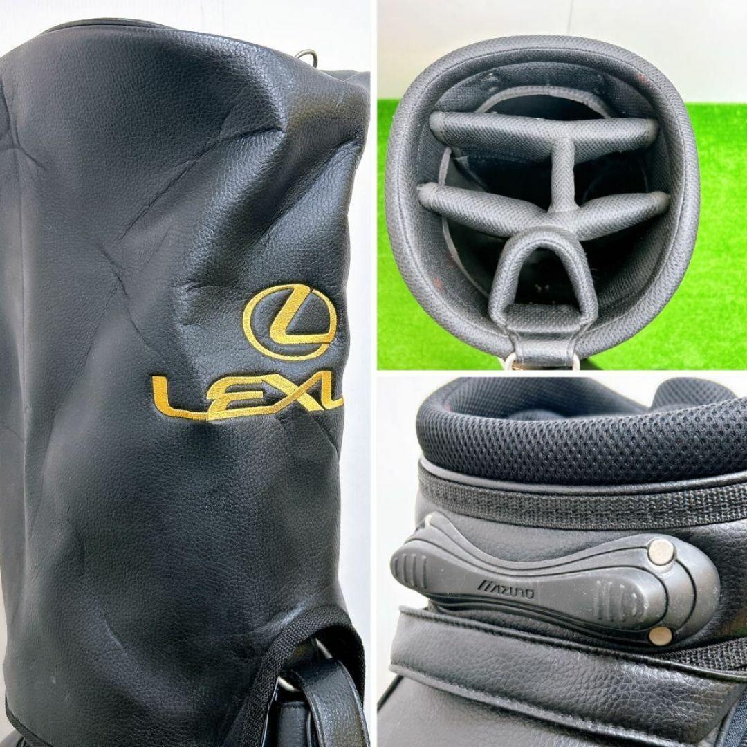 LEXUS レクサス キャディバック ミズノ製 キャディーバック ブラック