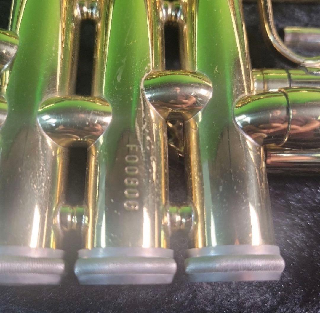 トランペット本体 マウスピース・オイル付き