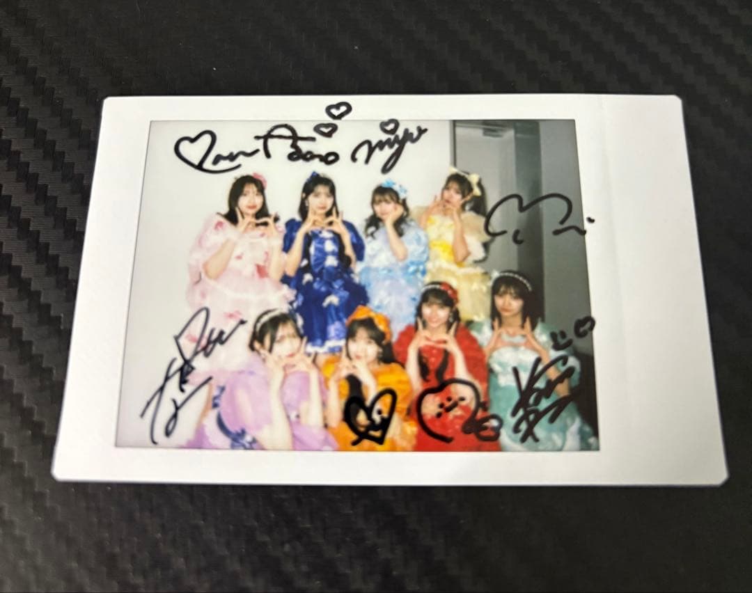 CUTIE STREET全員サイン入りチェキ