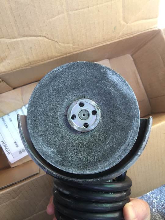 日立電気ディスクグラインダ