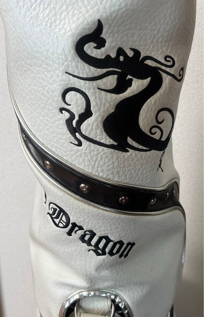 ダンスウィズドラゴン キャディバッグ ホワイト