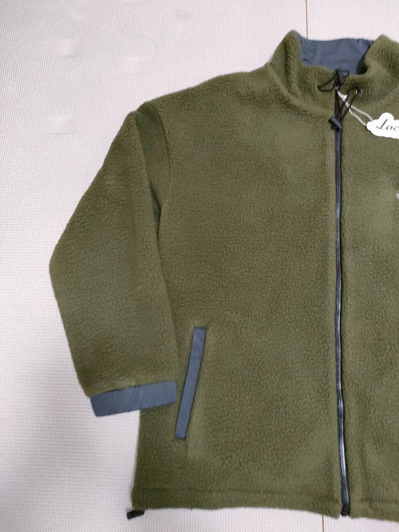 ​【新品タグ付】ローカルゴルフ フリースジャケット カーキ Freeサイズ