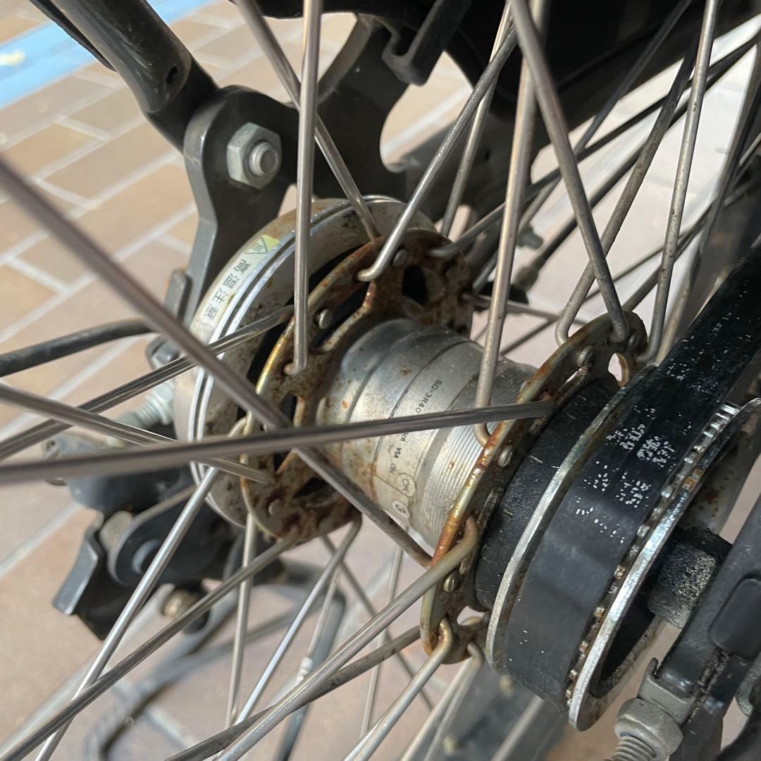 【一部地域の配達無料】 ブリヂストン ビッケ かなり美品 タイヤ9部山 鍵3本