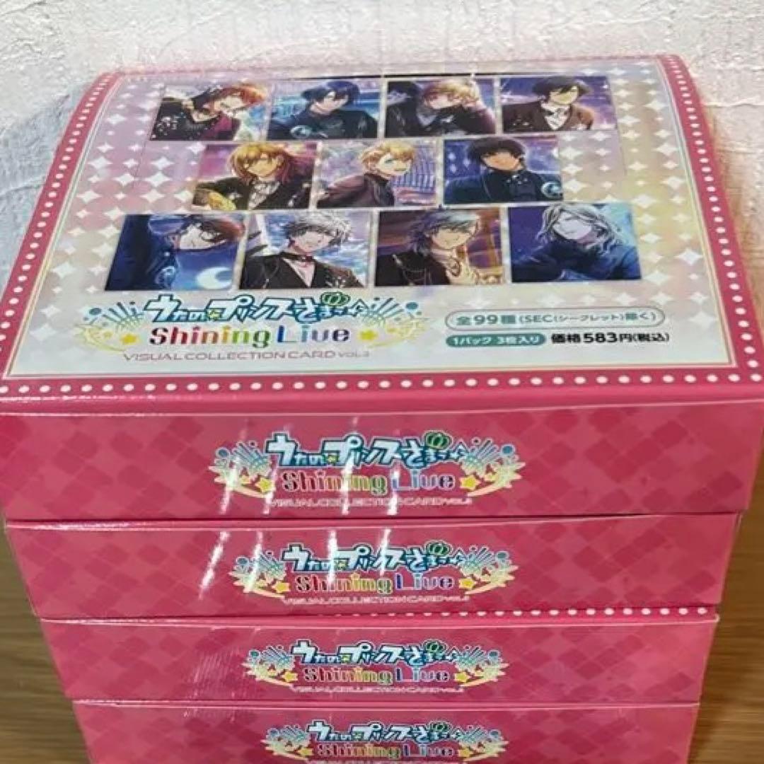 うたプリ シャニライ ビジュコレ Vol.3 未開封 BOX トレカ