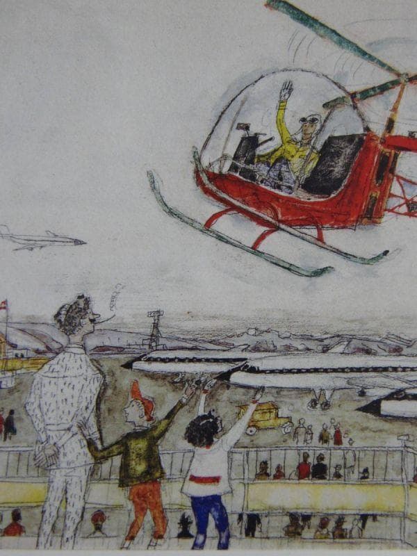 アロイス・カリジェ、【マウルスとマドライナ】、希少画集画より、状態良好