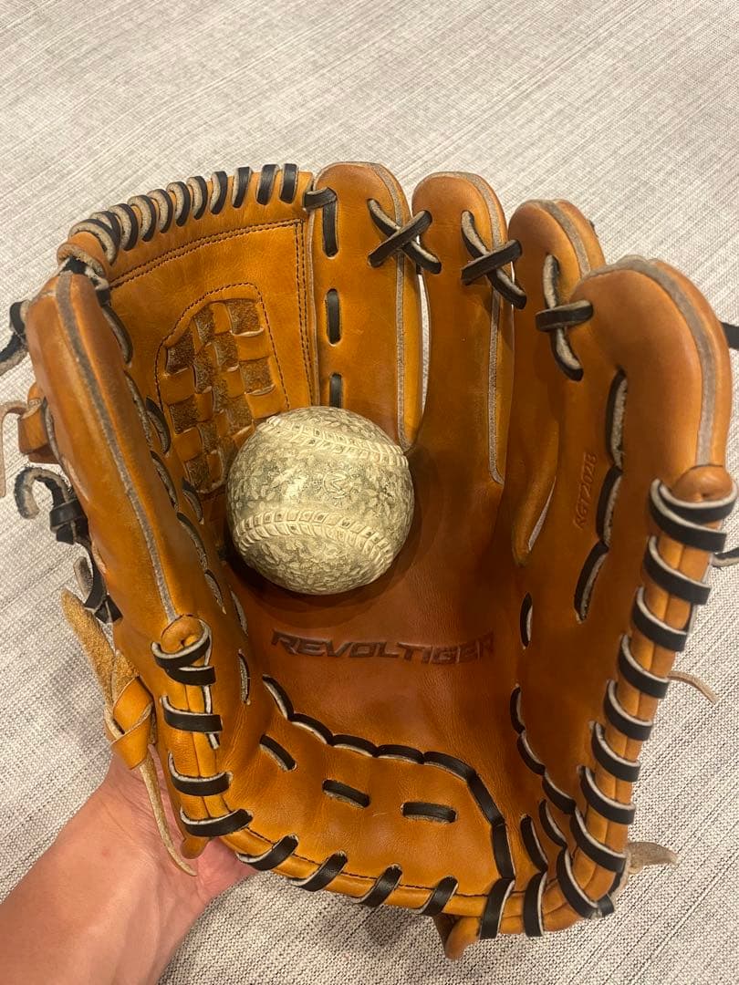 ミツワタイガー　軟式グローブ