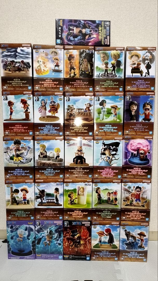 処分　ワンピース　フィギュア　43体まとめ売り　KOA　WCF　ログストーリーズ
