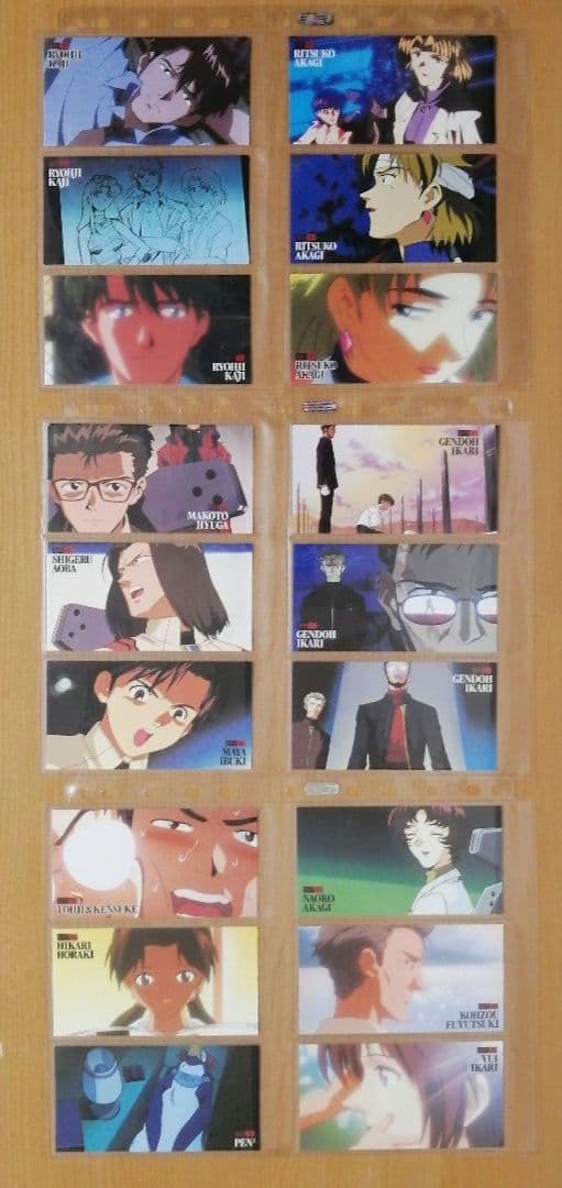 カードダスマスターズワイド 新世紀エヴァンゲリオン劇場版 264種類フルコンプ