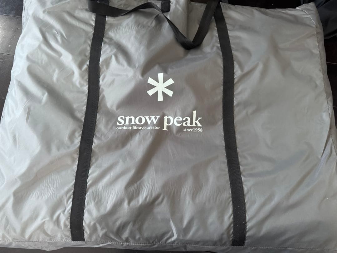 スノーピーク　ランドロックインナーマット　二回使用の美品