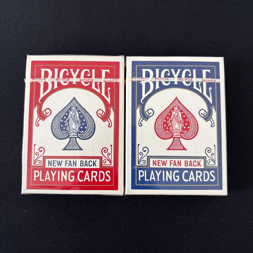 新品未開封 Bicycle New Fan Back 2個セット ニューファン