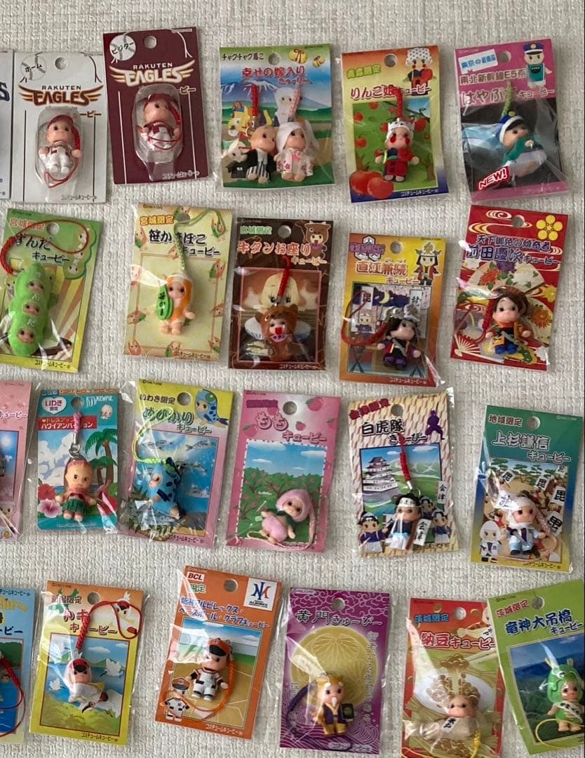 ご当地キューピー　78個　まとめ売り　キーホルダー・ストラップ　レア