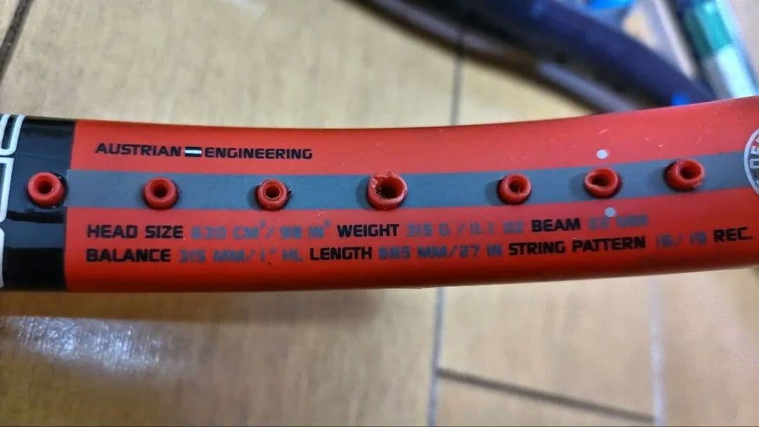 ヨネックスヘッドテニスラケット 6本セット