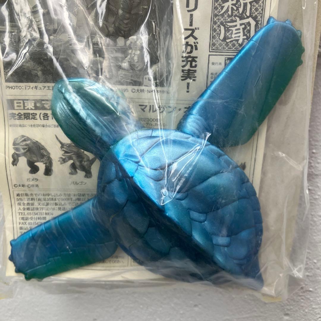 未開封品　ガメラ怪獣　ガメラ飛行形態　マルサン電撃怪獣大作戦 ソフビ