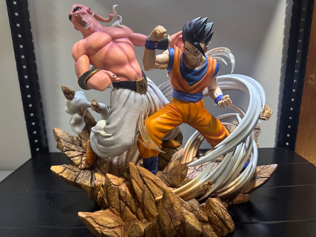 templeスタジオ　ドラゴンボールフィギュア　悟飯VSブウ　ガレージキット