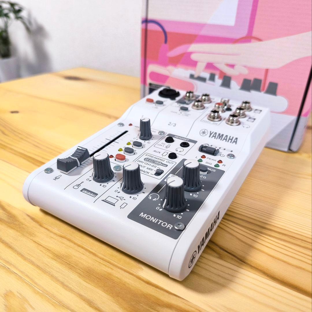 YAMAHA AG03MK2│ホワイトモデル ( 未使用に近い )