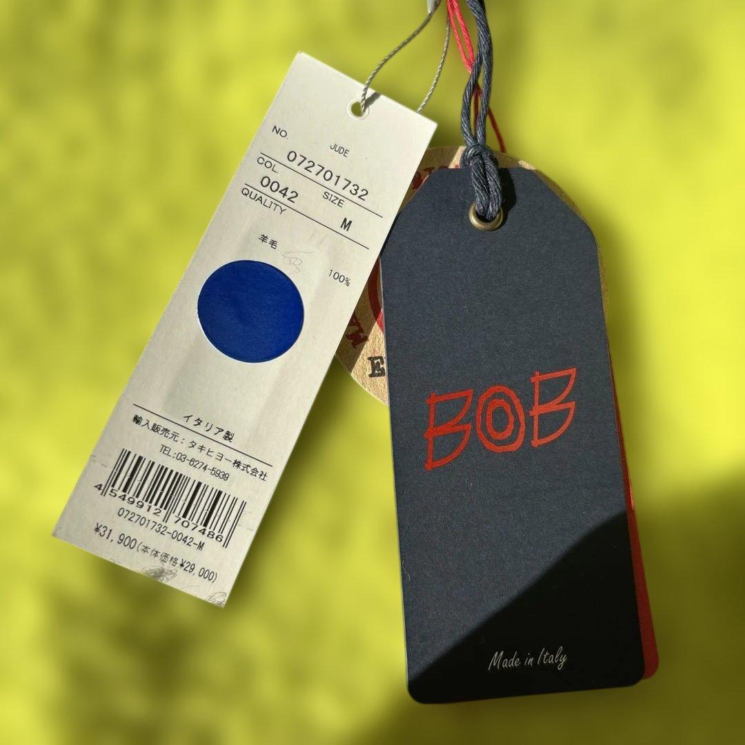 Bob ボブ　羊毛ニット　セーター　サイズM 新品未使用