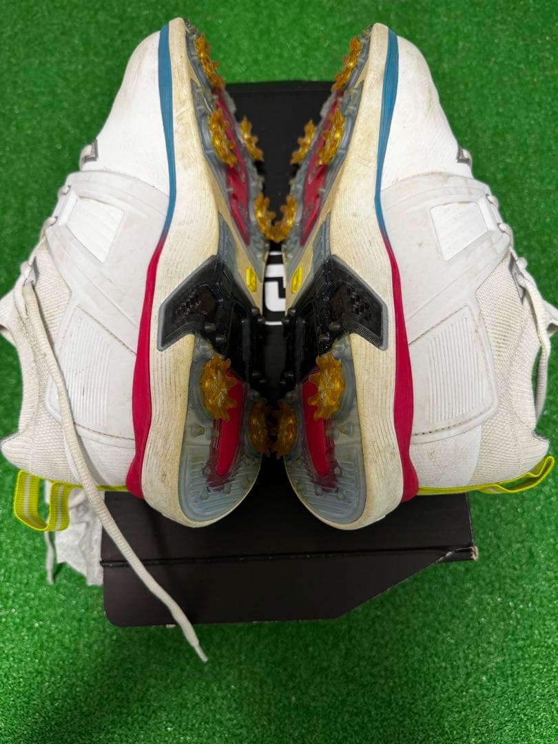 [フットジョイ]ハイパーフレックスカーボン LACED メンズ ホワイト／ブルー