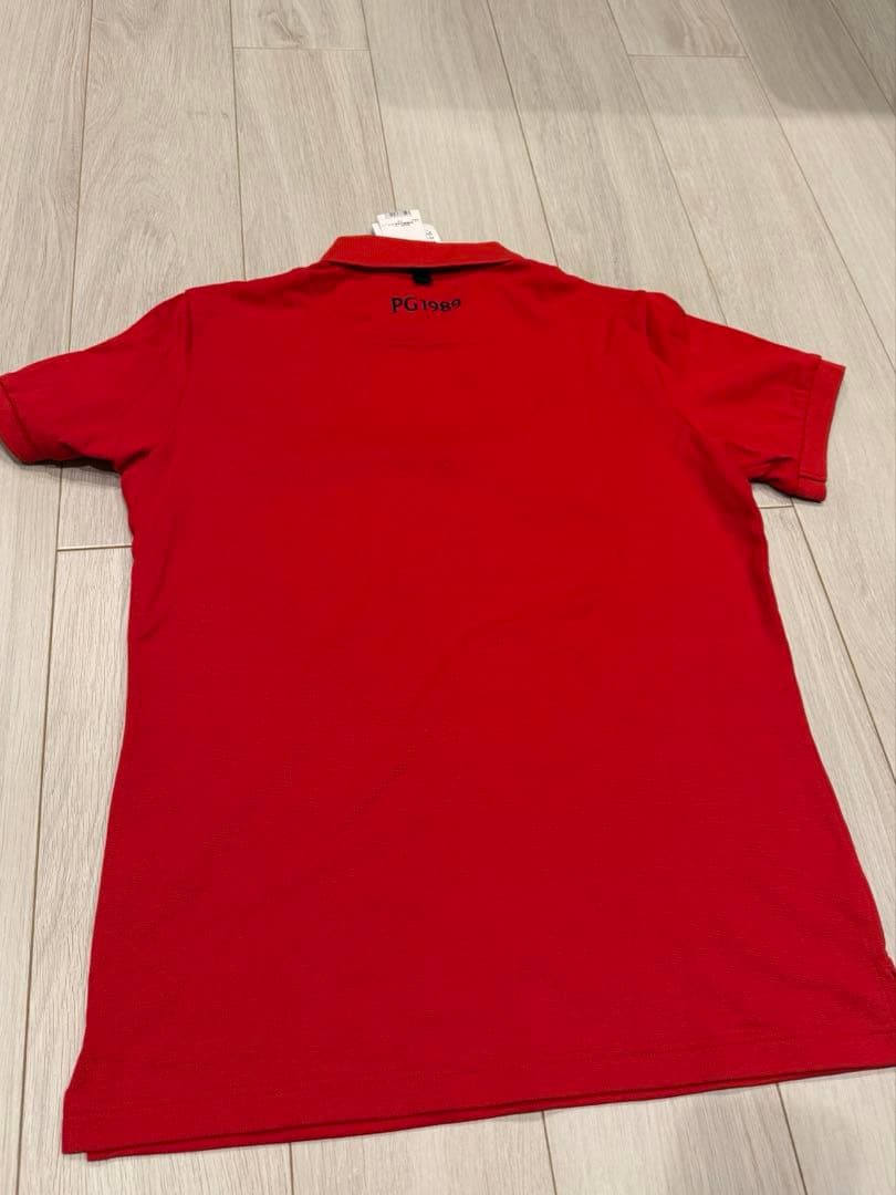 【新品】PEARLY GATES 赤ポロシャツ PG1989 サイズ4